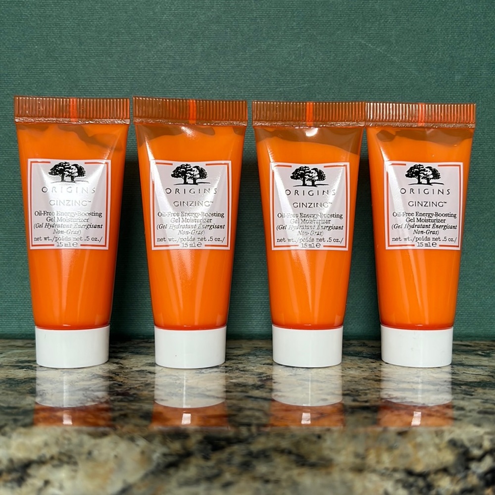 New Origins Ginzing oil free energy boosting gel moisturizer minis set